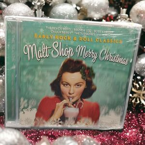 NEW CD Malt Shop Merry Christmas Early Rock & Roll Classics Compact Disc Sealed